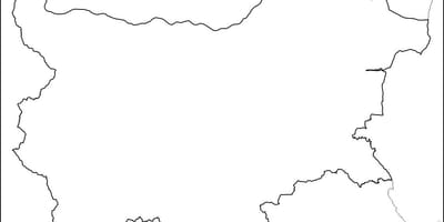 Harta Bulgaria harta contur