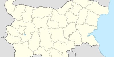 Harta Bulgaria harta vector