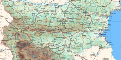 Harta coasta bulgară