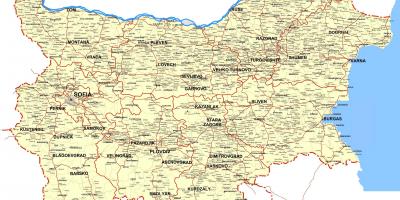 Bulgaria țară hartă